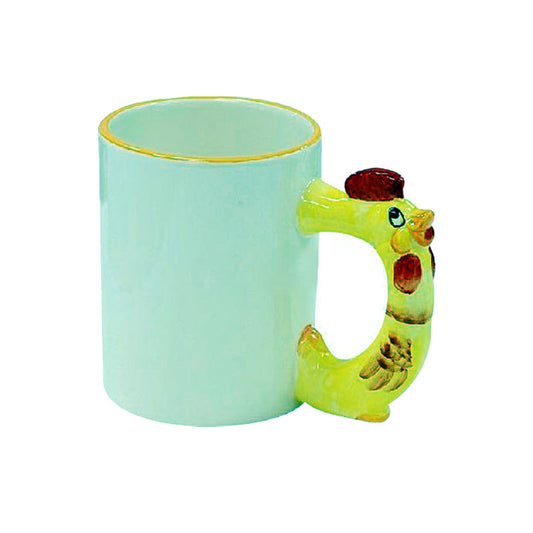 TAZA FORMA DE ANIMALES, GALLO 11ONZ